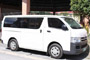 12-seater Toyota minibus